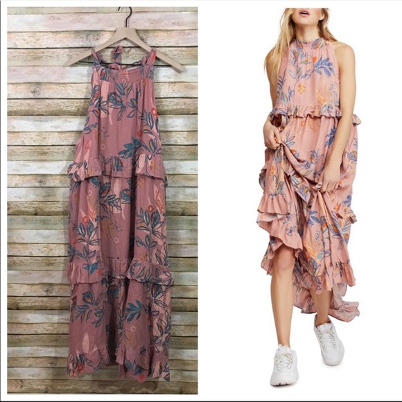 Free People Dresses & Skirts - Free People Anita High/Low Maxi Dress
